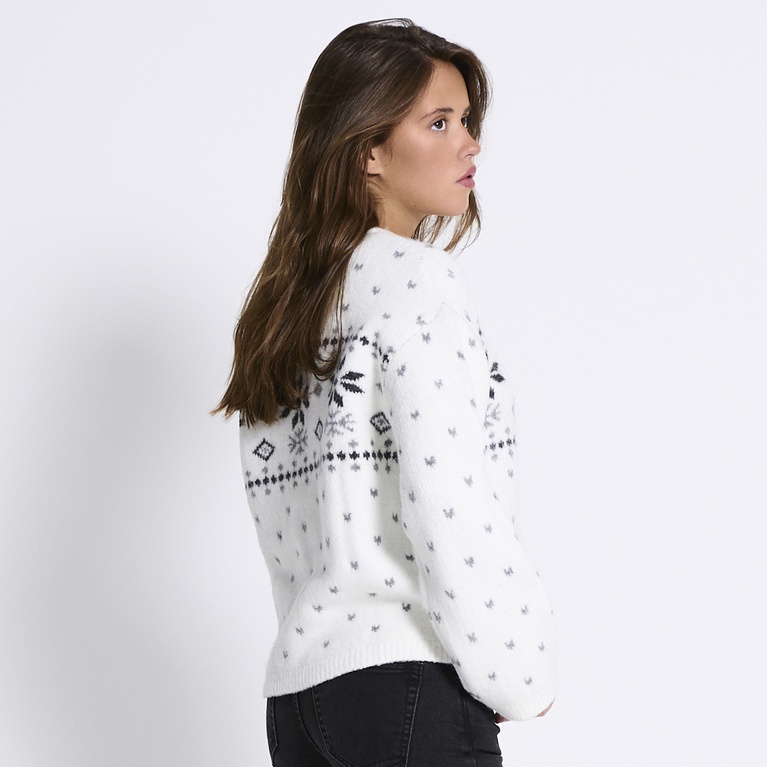 Pattern knit sweater "Elvie"